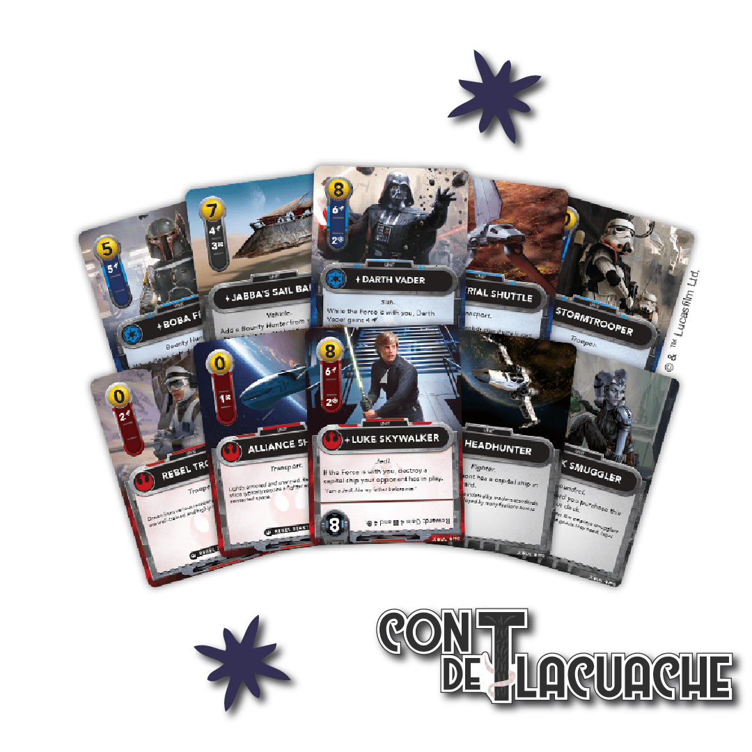 Star Wars The Deckbuilding Game | Fantasy Flight - Con T de Tlacuache - Fantasy Flight Games