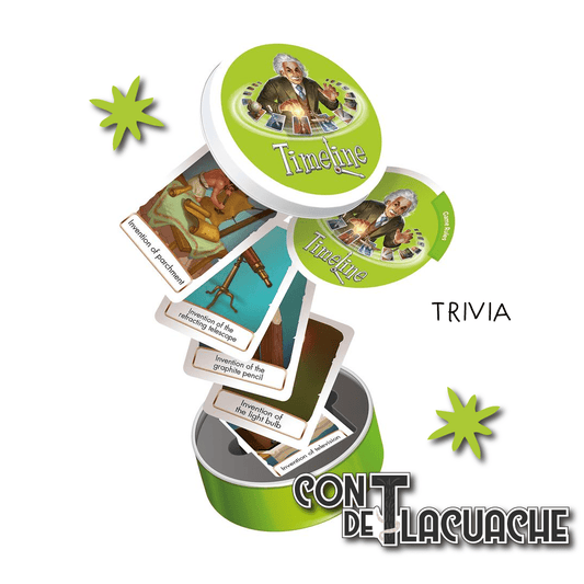 Timeline Inventions (Eco - Blister) | Asmodee - Con T de Tlacuache - Asmodee