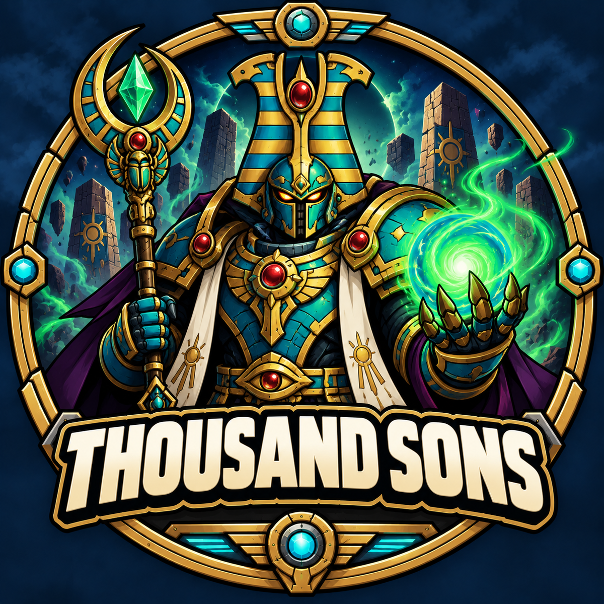 Thousand Sons - Con T de Tlacuache