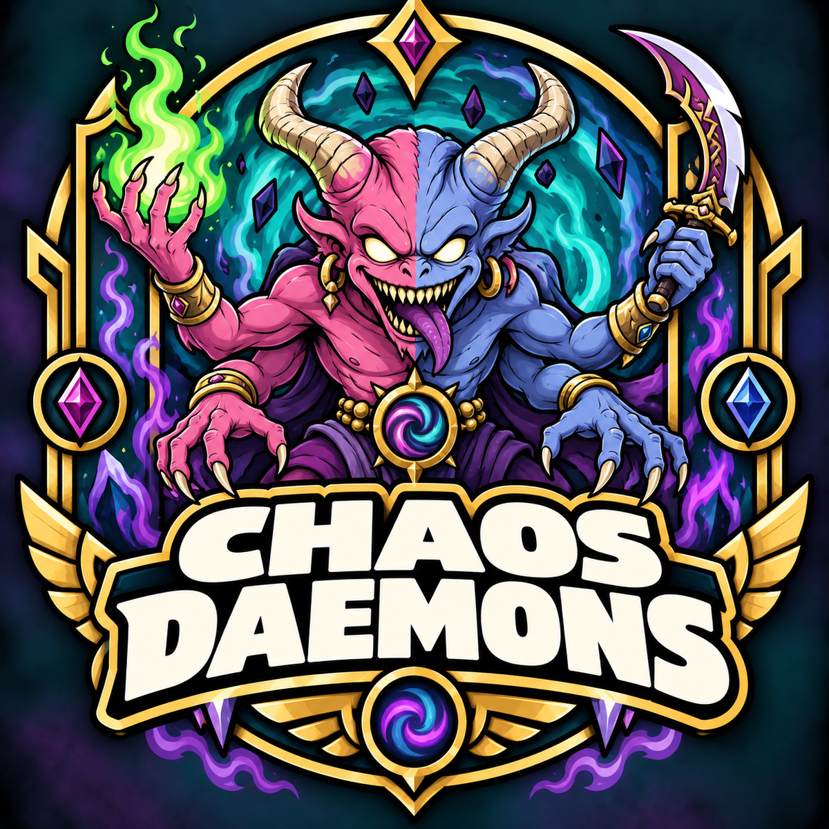 Chaos Daemons - Con T de Tlacuache