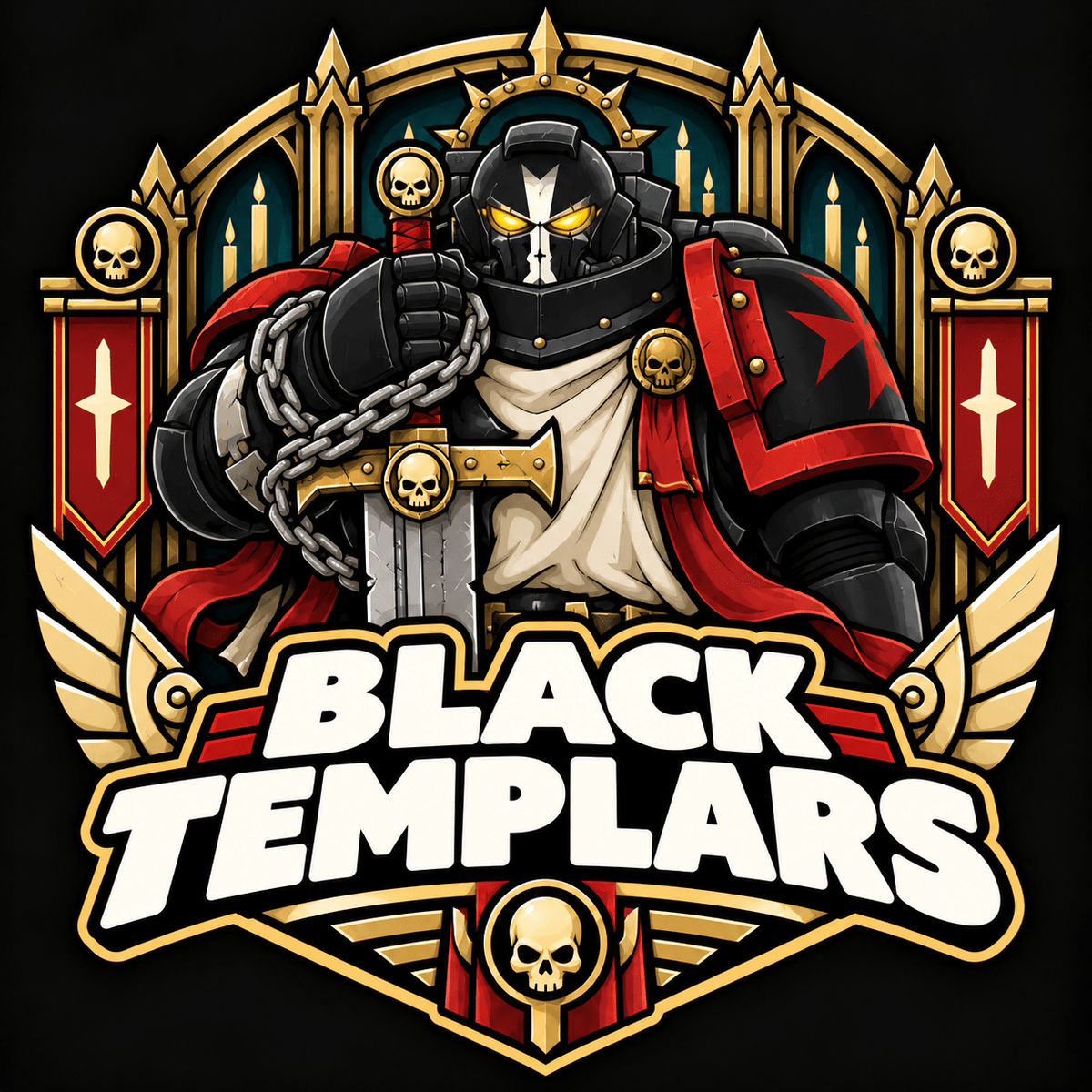Black Templars - Con T de Tlacuache