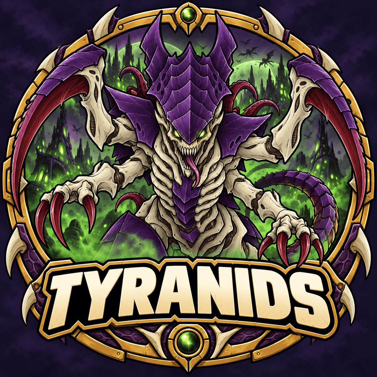 Tyranids - Con T de Tlacuache