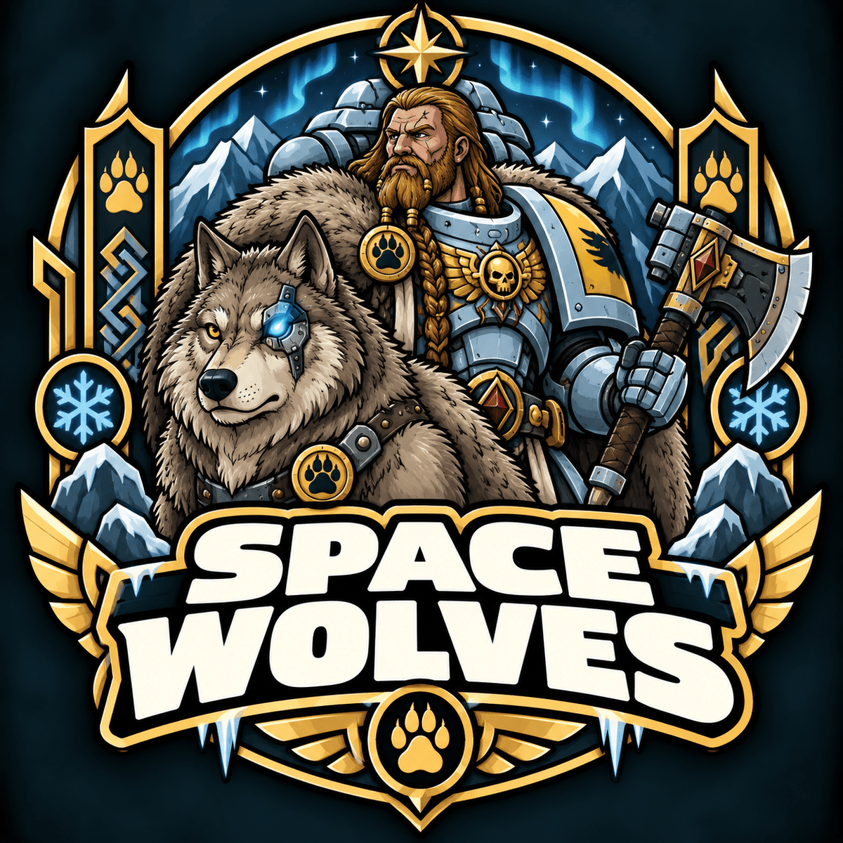 Space Wolves - Con T de Tlacuache