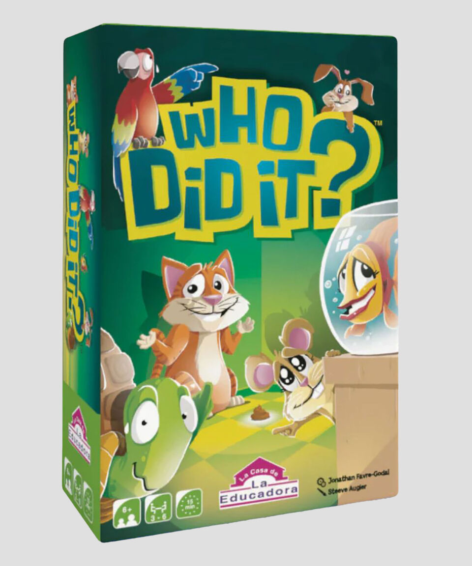 Caja del juego Who Did It?
