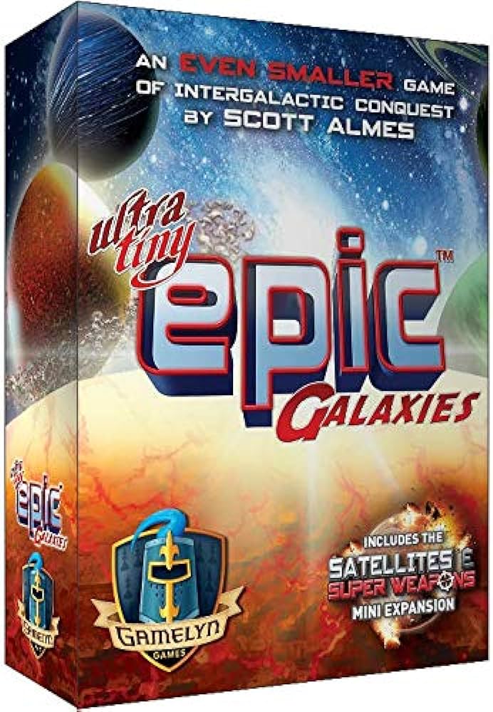 Ultra Tiny Epic Galaxies | Gamelyn Games Juego de Mesa México Cartas