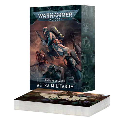 NEW 2025 Datasheet Cards Astra Militarum (Eng) | Games Workshop