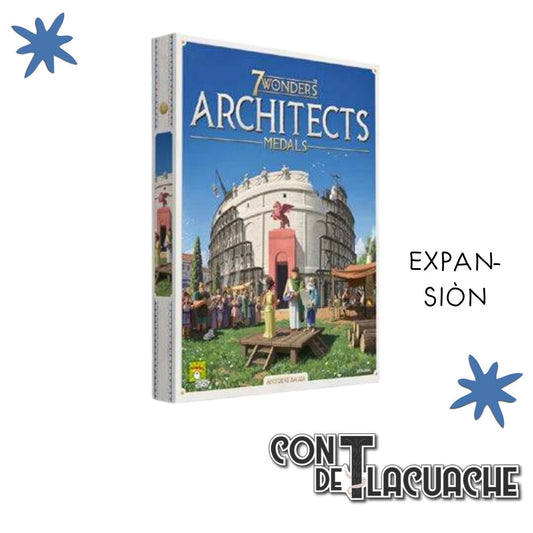 7 Wonders: Architects - Medals | REPOS - Con T de Tlacuache - Con T de Tlacuache