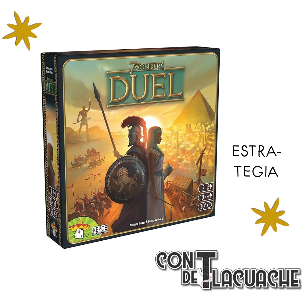 7 Wonders Duel | Repos - Con T de Tlacuache - Repos Games