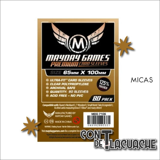 "7 Wonders" Micas Magnum Ultra - Fit Premium (80pzas) | Mayday Games - Con T de Tlacuache - Mayday Games