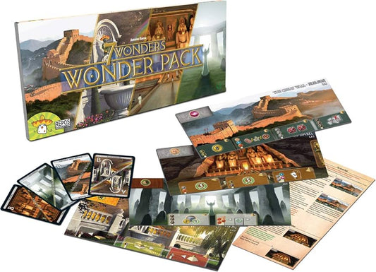 7 Wonders Wonder Pack Expansion | REPOS - Con T de Tlacuache - REPOS