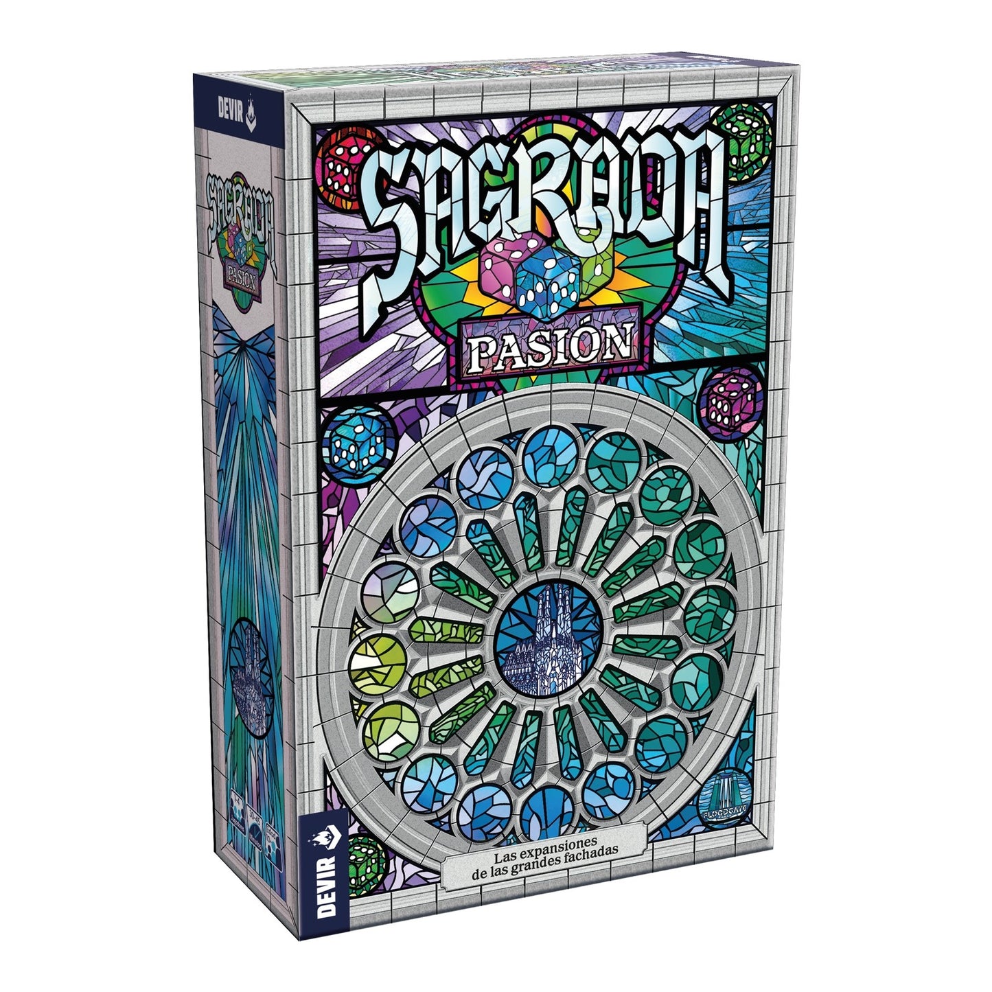 Sagrada: Pasión – Expansión juego en caja de Devir