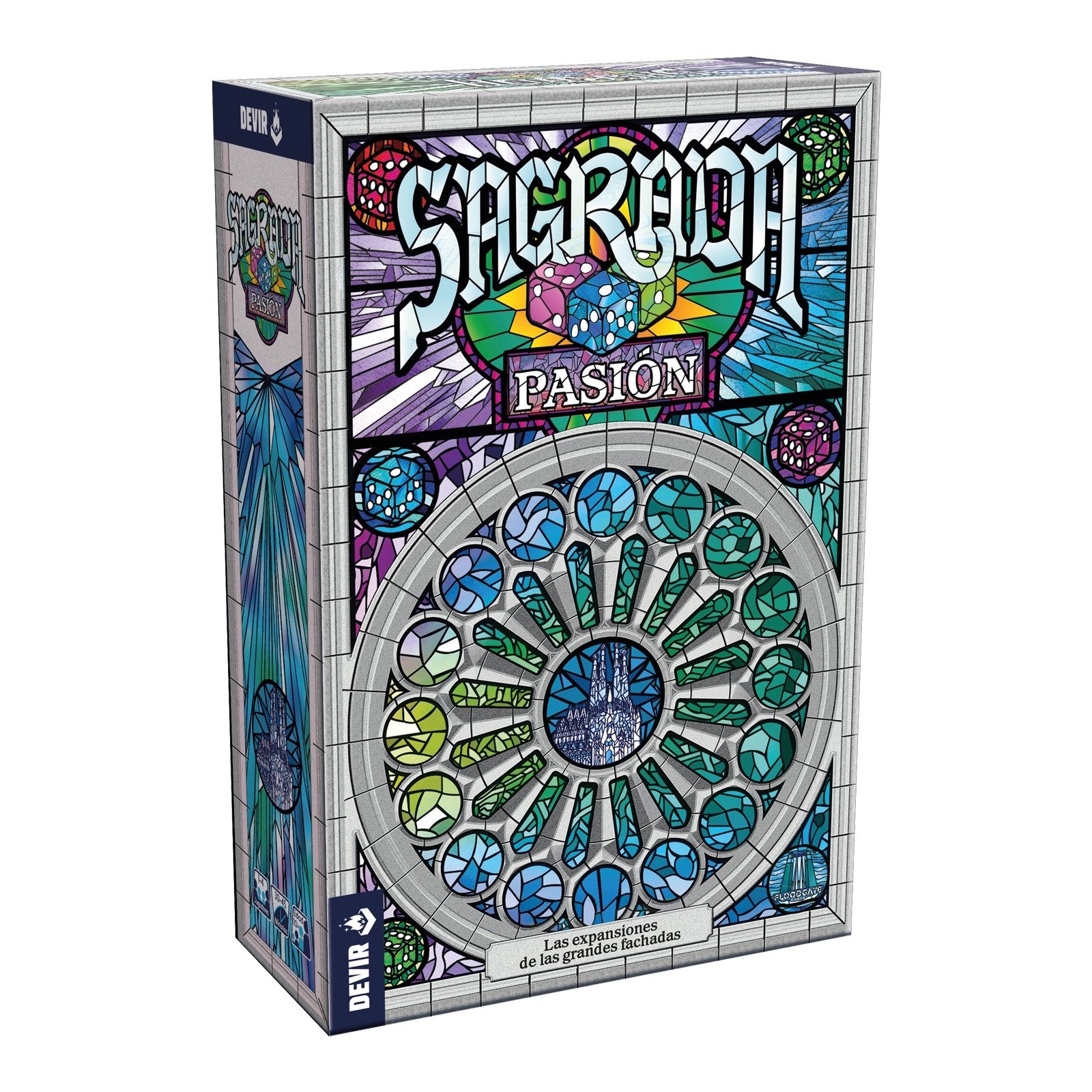 Sagrada: Pasión – Expansión juego en caja de Devir