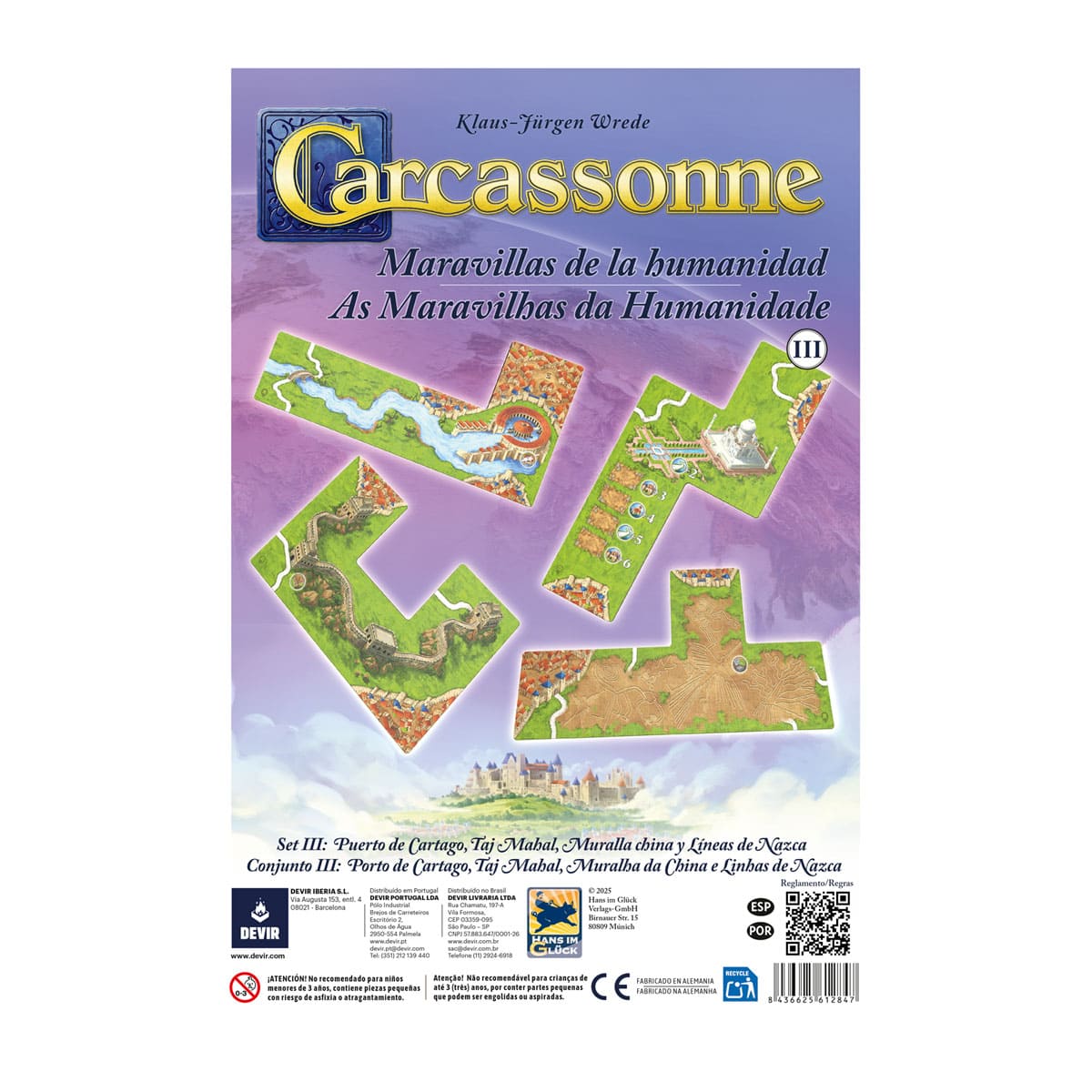 Carcassonne: Las Maravillas de la Humanidad III