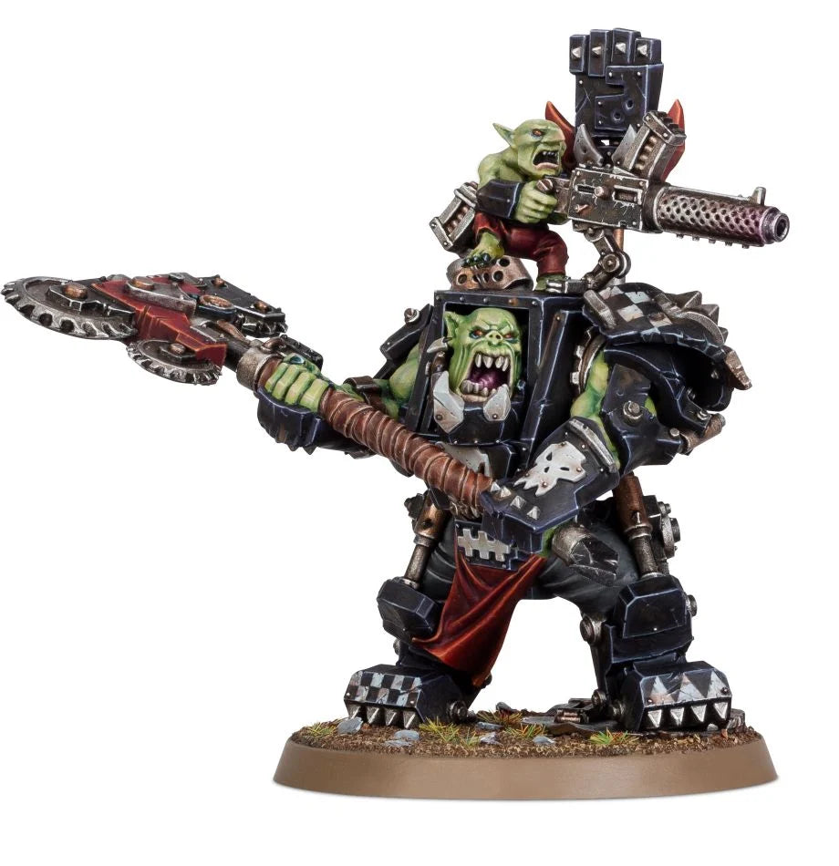 Orks Ork Warboss In Mega Armour | Games WorkShop