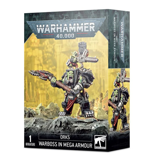 Orks Ork Warboss In Mega Armour | Games WorkShop