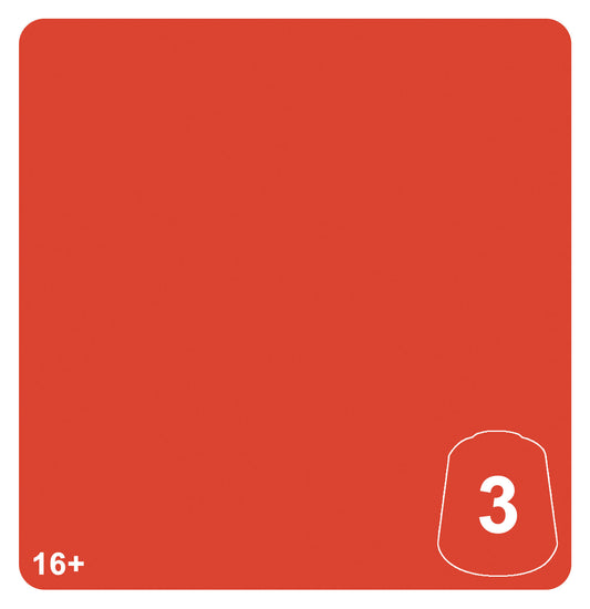 Muestra oficial de color: Chotec Orange 3 — Warhammer Tone Pro