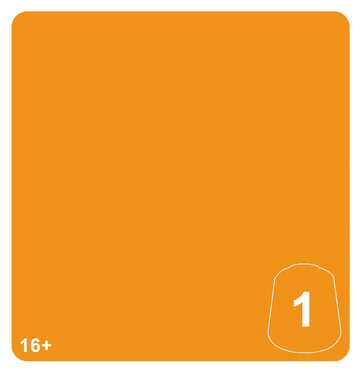 Muestra oficial de color: Hawkshroud Yellow 1 — Warhammer Tone Pro