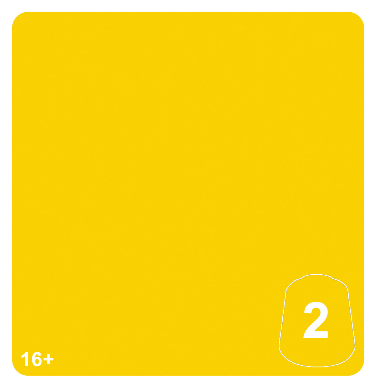 Muestra oficial de color: Megaboss Yellow 2 — Warhammer Tone Pro