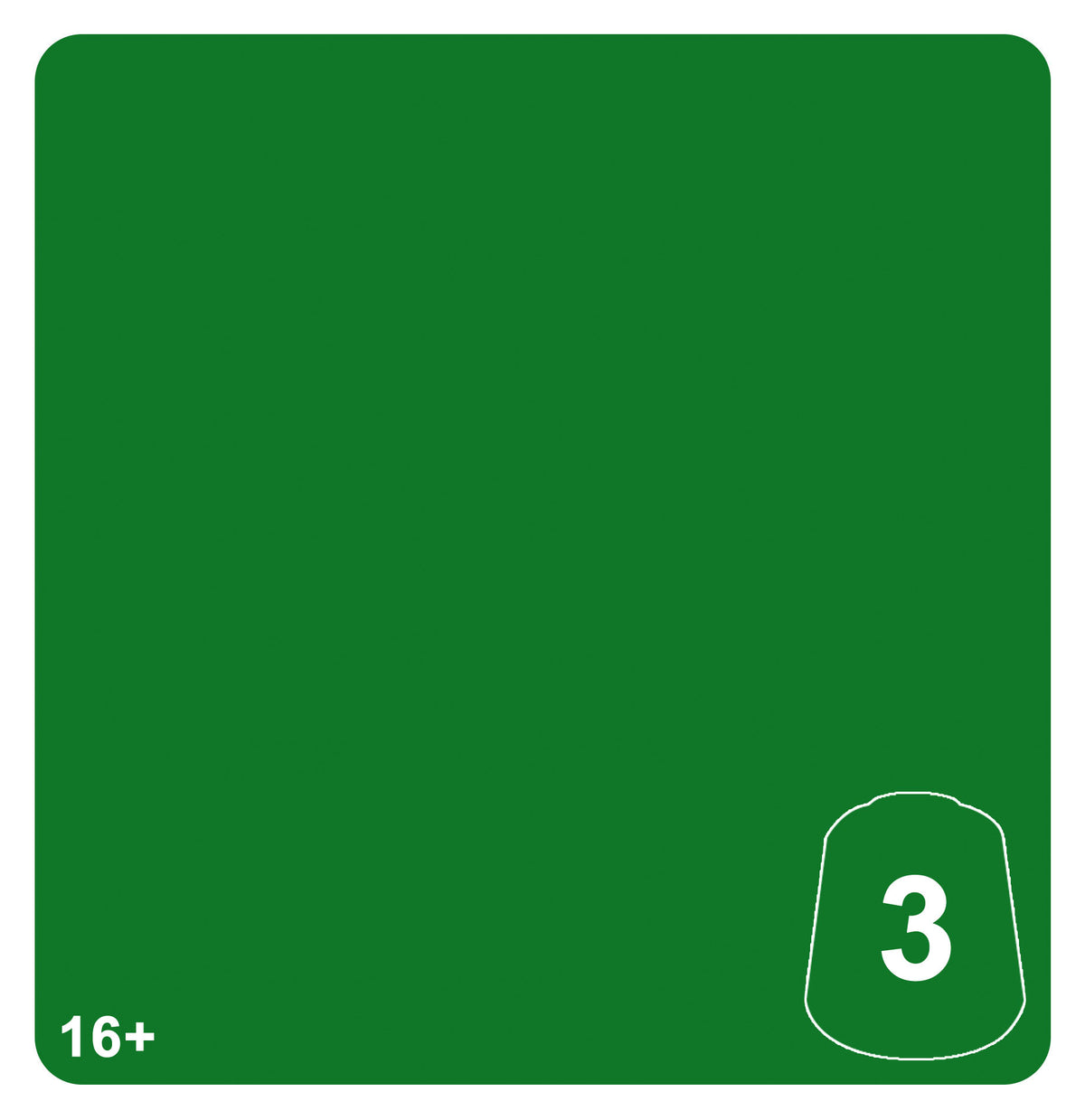 Muestra oficial de color: Lustria Green 3 — Warhammer Tone Pro