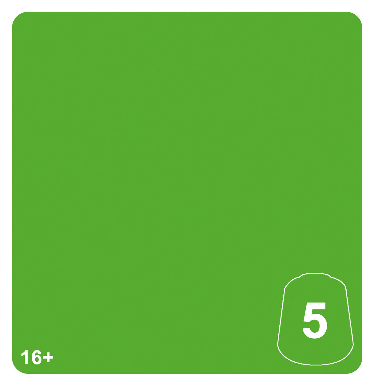 Muestra oficial de color: Lustria Green 5 — Warhammer Tone Pro