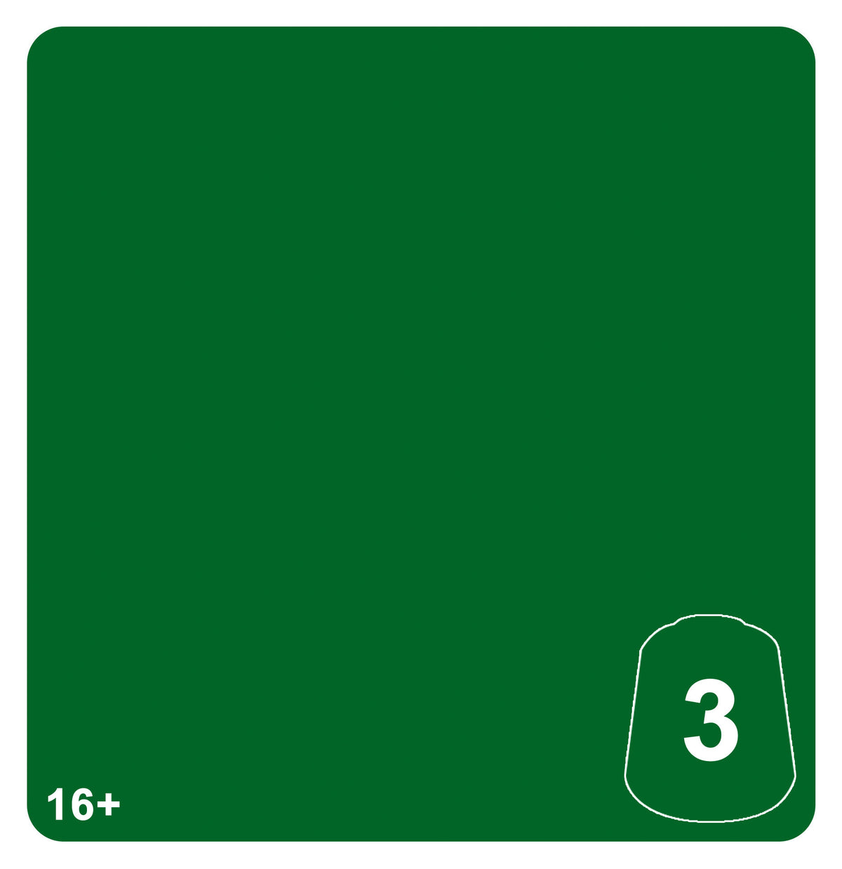 Muestra oficial de color: Hierotek Green 3 — Warhammer Tone Pro