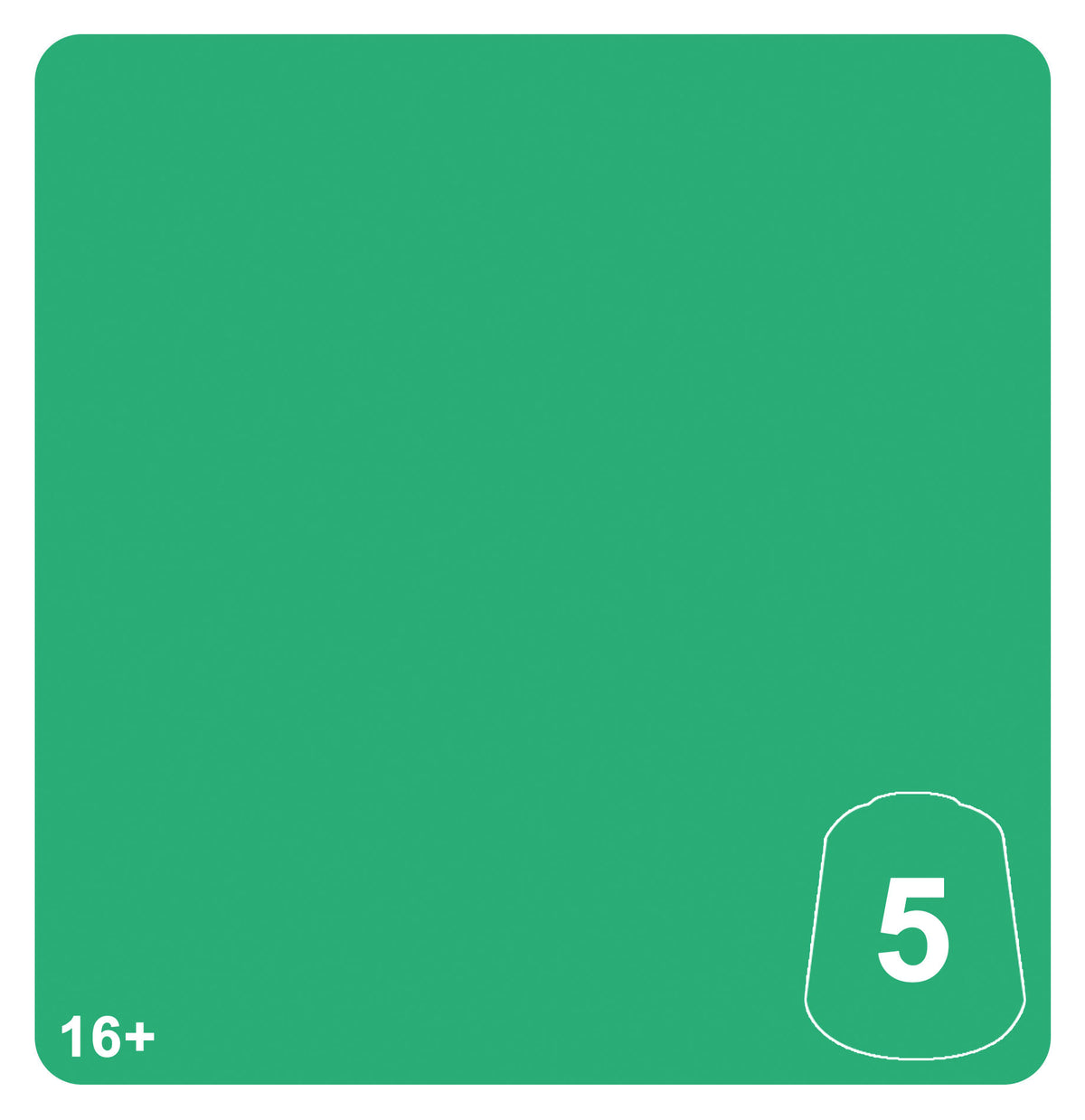 Muestra oficial de color: Hierotek Green 5 — Warhammer Tone Pro