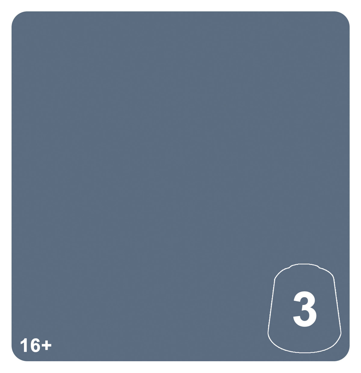 Muestra oficial de color: Stormwolf Blue 3 — Warhammer Tone Pro