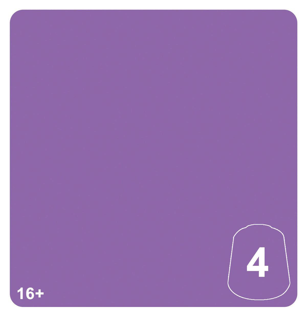 Muestra oficial de color: Hive Fleet Purple 4 — Warhammer Tone Pro