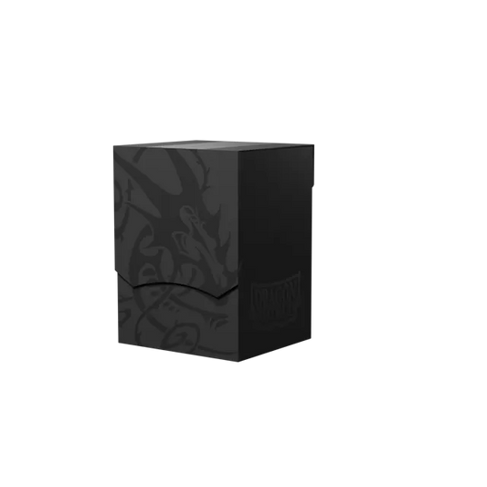 Deck Box- Shell "Black/ Black" | Dragonshield
