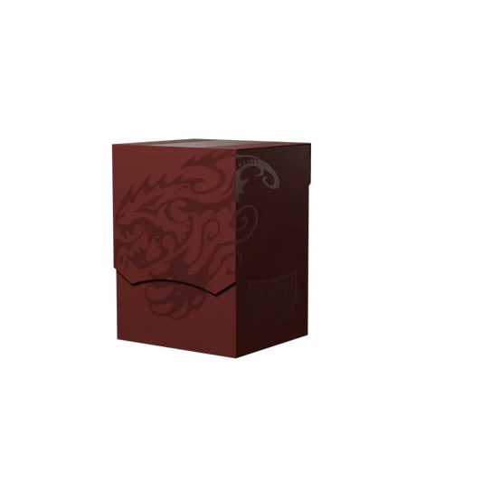 Deck Box- Shell "Red Blood/ Black" | Dragonshield