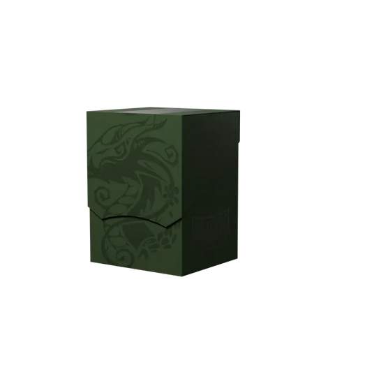 Deck Box- Shell "Forest Green/ Black" | Dragonshield