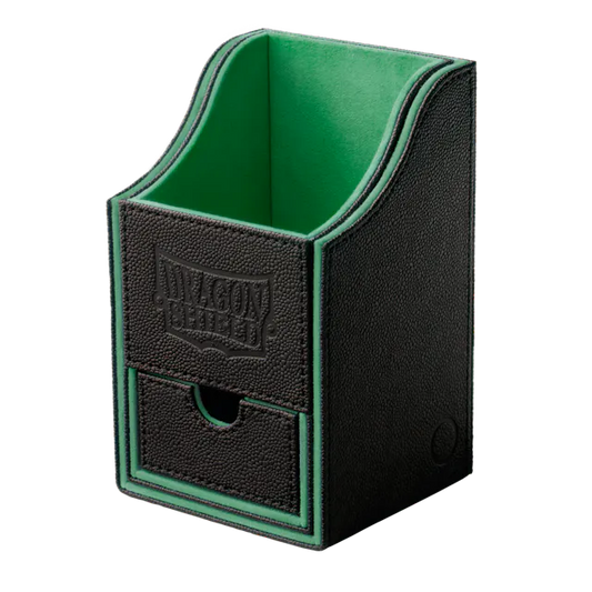 Deck Box- Nest+ 100 "Black/ Green" | Dragonshield