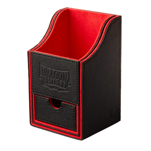 Deck Box - Nest+ 100 "Black/ Red" | Dragonshield