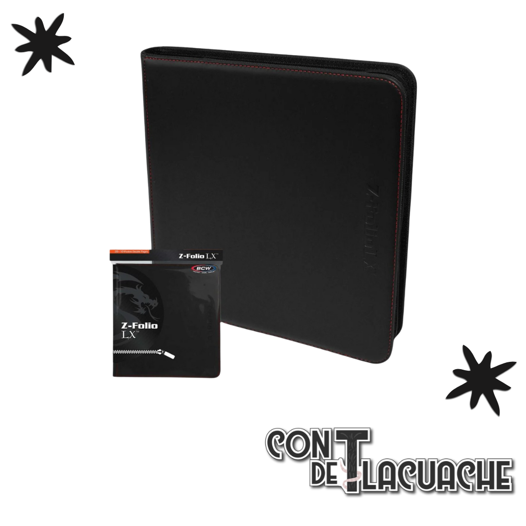 Carpeta 12pk Portfolio XL Black | BCW