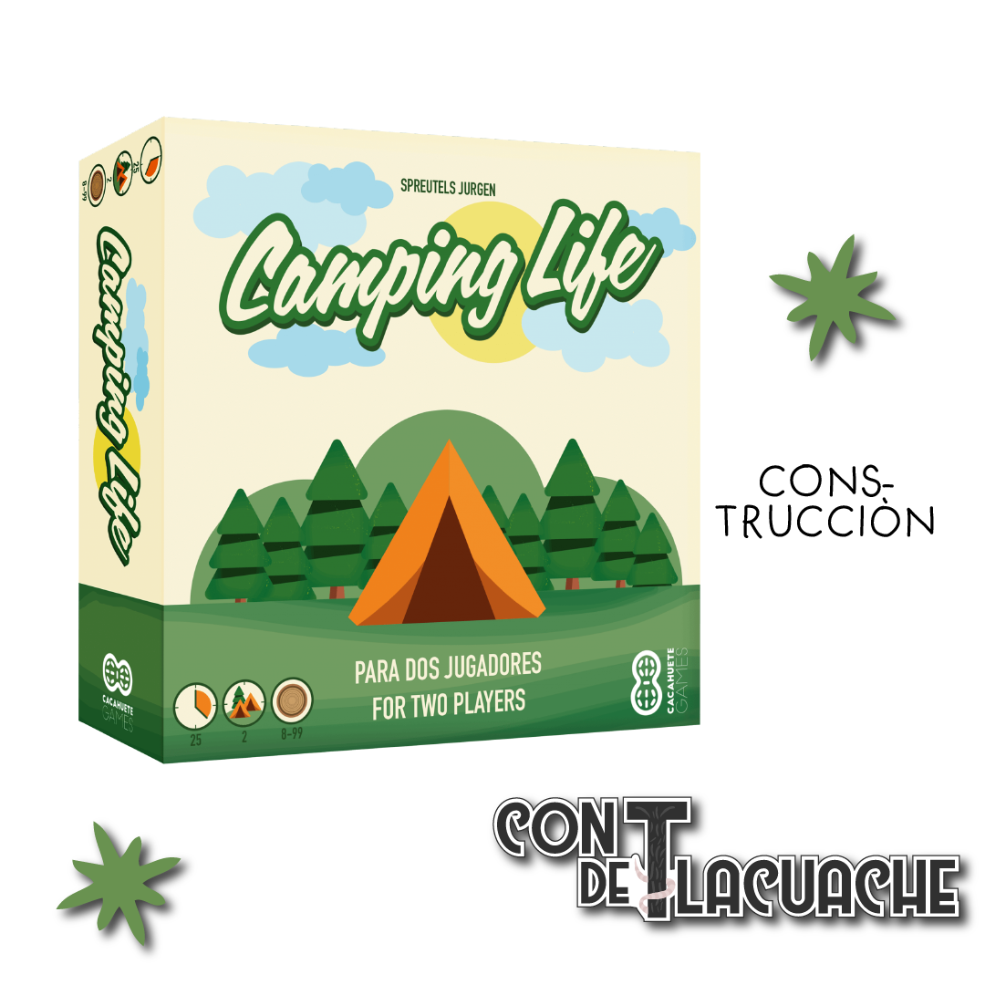 Camping Life | Cacahuate Games Juego de Mesa México Construcción