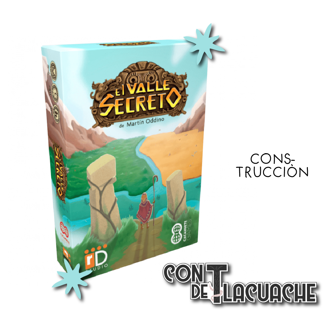 El Valle Secreto | Cacahuate Games Juego de Mesa México Construcción