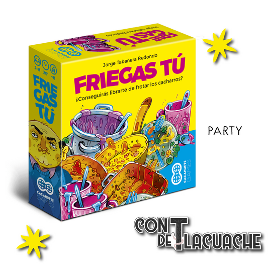 Friegas tú | Cacahuate Games Juego de Mesa México Party