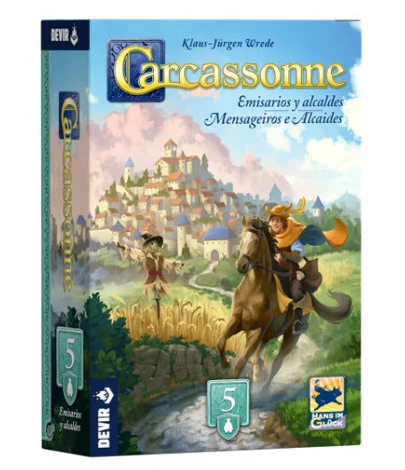 Carcassonne Expansión 5: Emisarios y Alcaldes | Devir