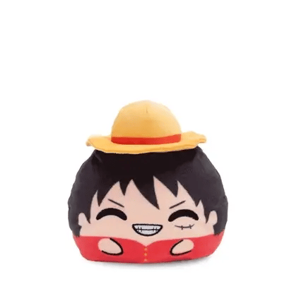 One Piece: Luffy & Devil Fruit 4" Reversible Plushie | TeeTurtle