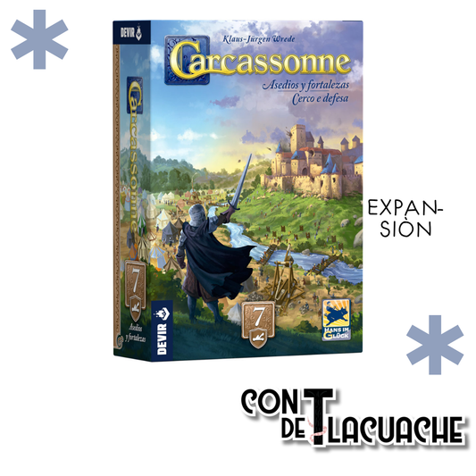 Carcassonne Expansión 7: Asedios y Fortalezas | Devir