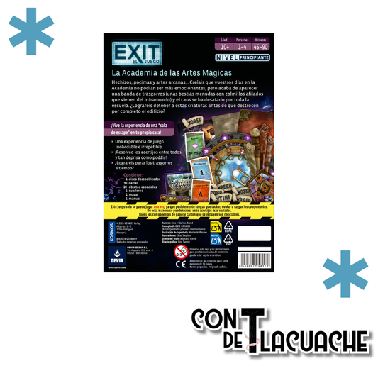 EXIT 29 - La Academia de las Artes Mágicas - Nivel: Principiante | Devir
