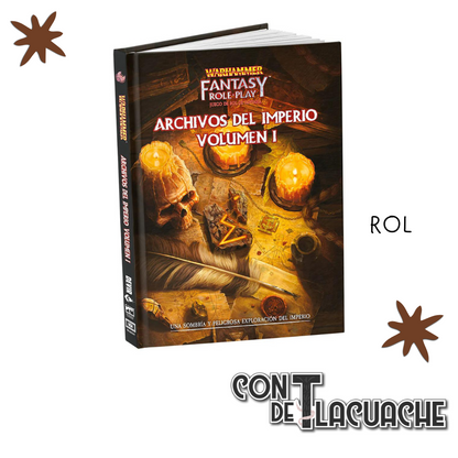 Warhammer Fantasy Juego de Rol - Archivos del Imperio Vol 1 - Expansión | DEVIR