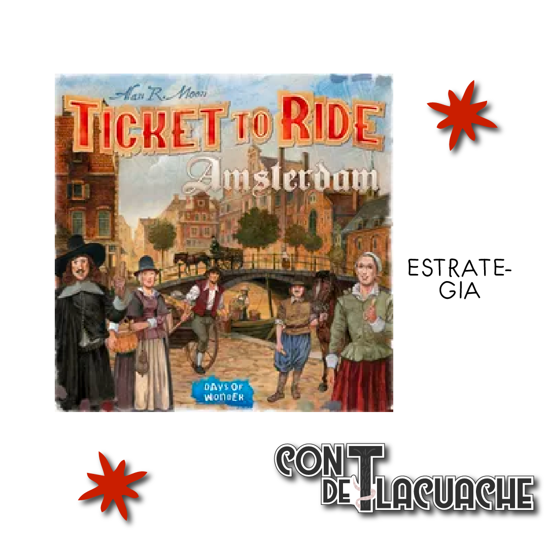 Ticket To Ride Amsterdam | Days of Wonder