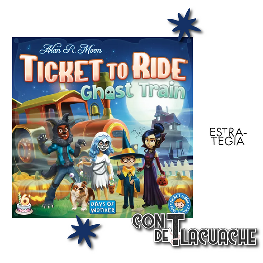 Ticket To Ride (Ghost Train) | Days of Wonder Juego de Mesa