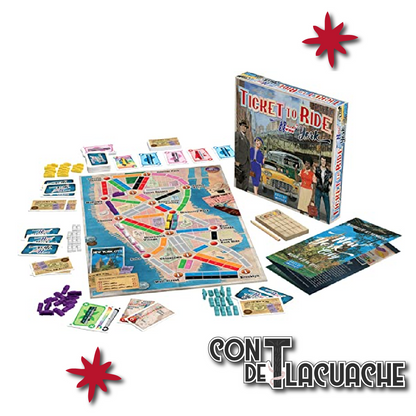 Ticket To Ride New York | Days of Wonder Juego de Mesa