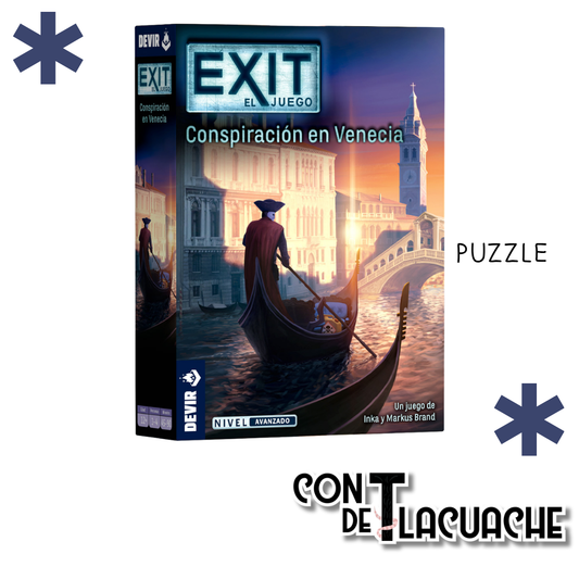 EXIT: Conspiración en Venecia – Nivel Avanzado | Devir