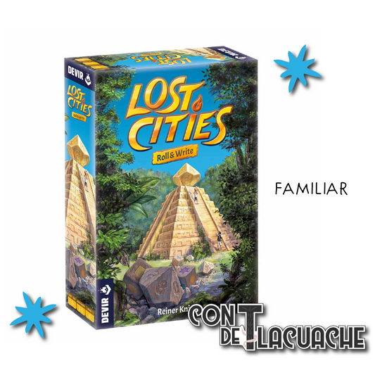 Lost Cities Roll & Write | Devir Juego de Mesa México Familiar