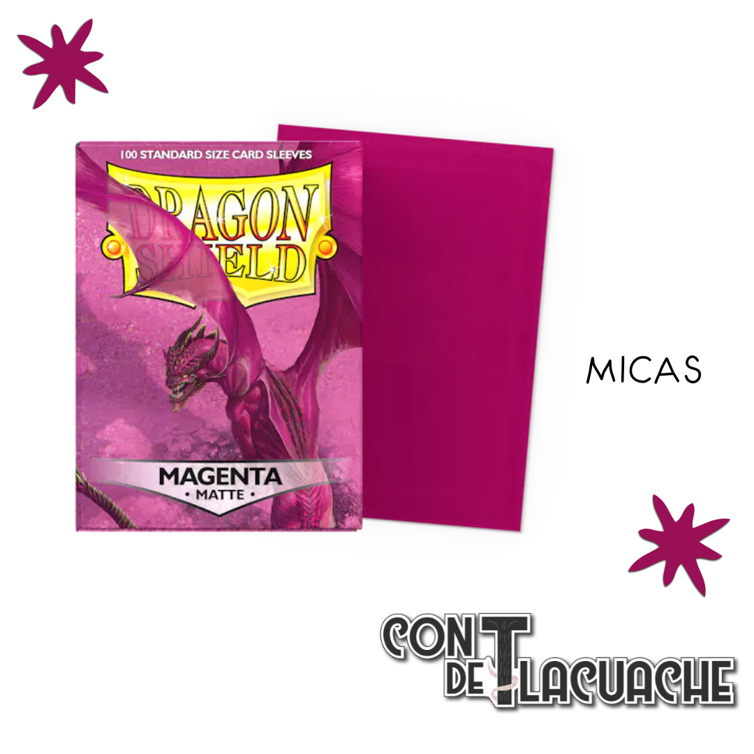 Standard- Matte Magenta (100) | Dragon Shield Sleeves