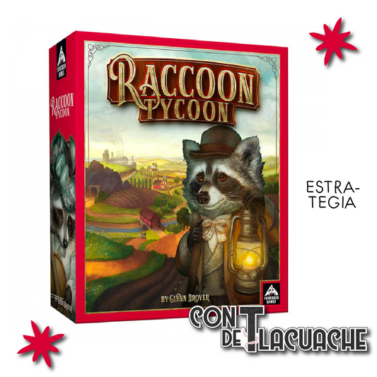 Raccoon Tycoon | Forbidden Games Juego de Mesa México Estrategia