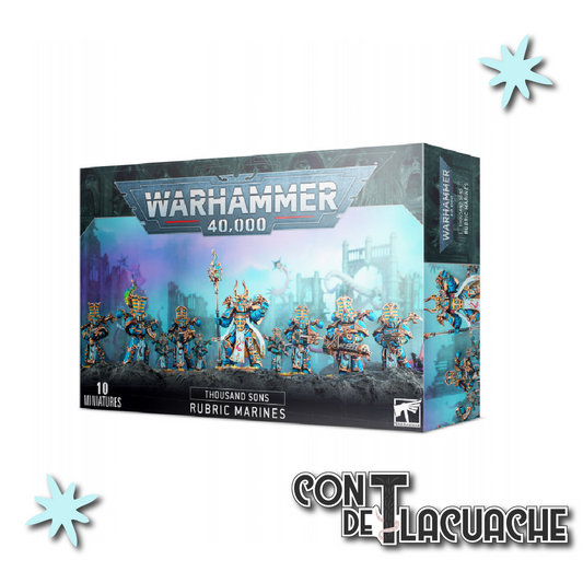 Thousand Sons: Rubric Marines | Games Workshop Juego de Mesa